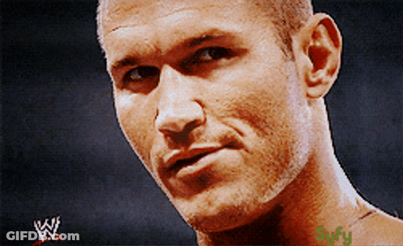 Randy Orton Rolling Eyes Smirk GIF