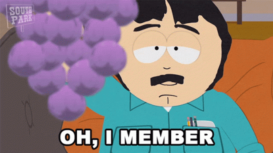 Randy Picking Member Berries GIF