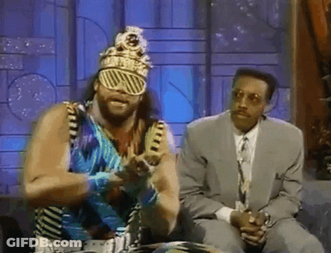 Randy Savage Been Up And Down GIF