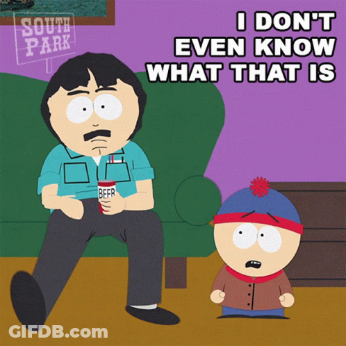 Randy Sitting On Couch Holding Beer GIF