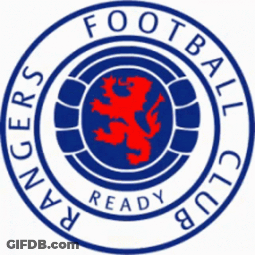 Rangers Football Club Logo With Lion GIF