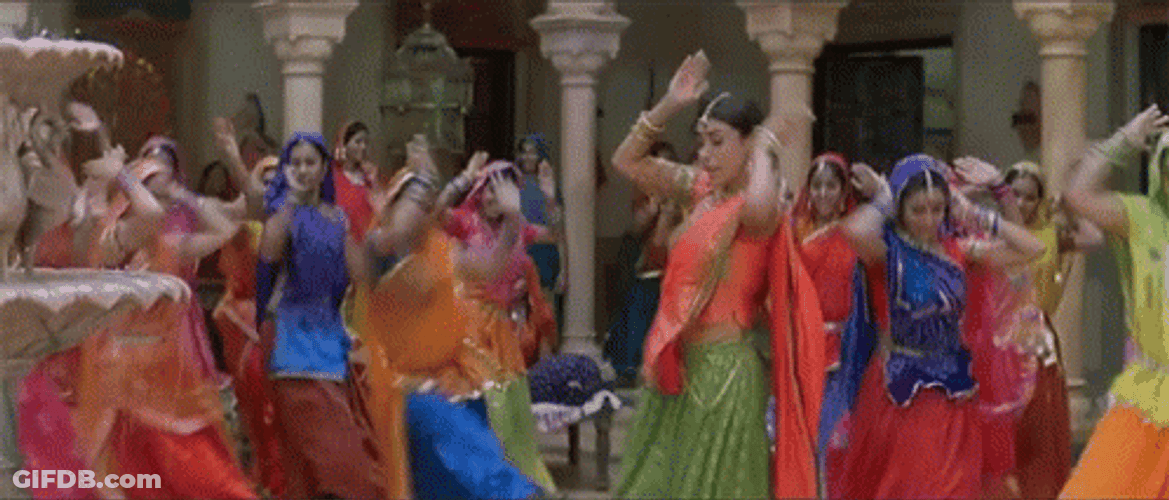 Ranji Mukerji Indian Dancing GIF