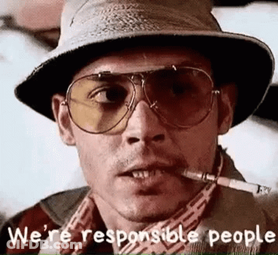 Raoul Duke Las Vegas GIF