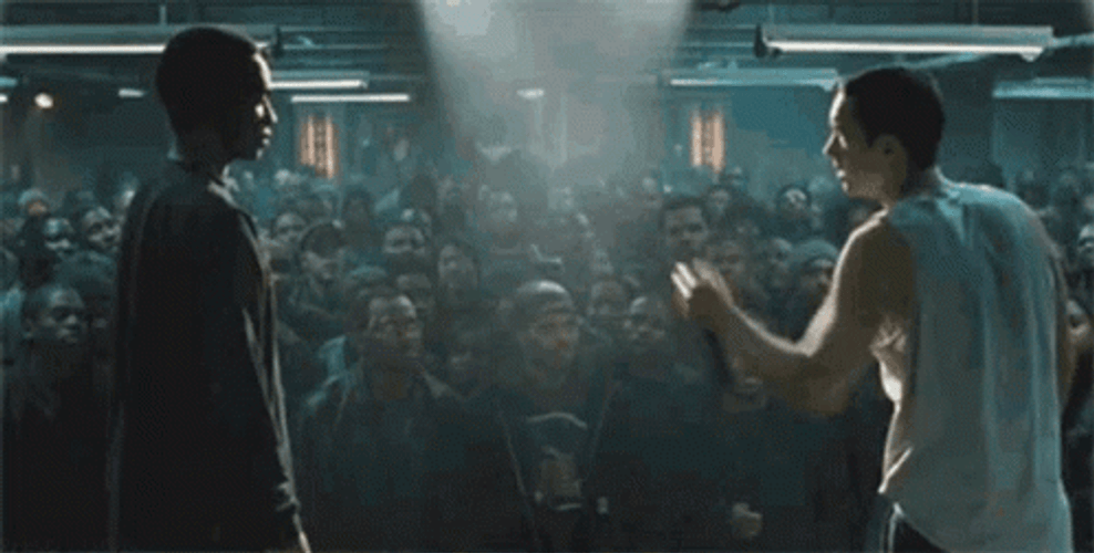 Rap Battle 8 Mile Eminem GIF