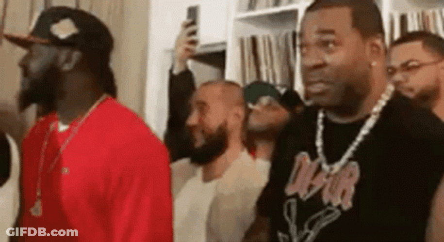 Rap Battle Busta Rhymes Laughing GIF