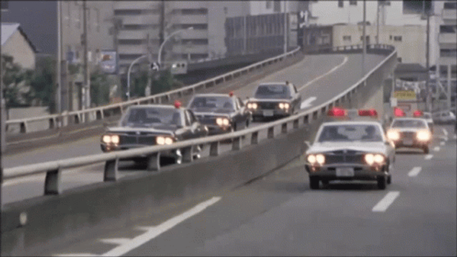 Rapid Police Car Street GIF