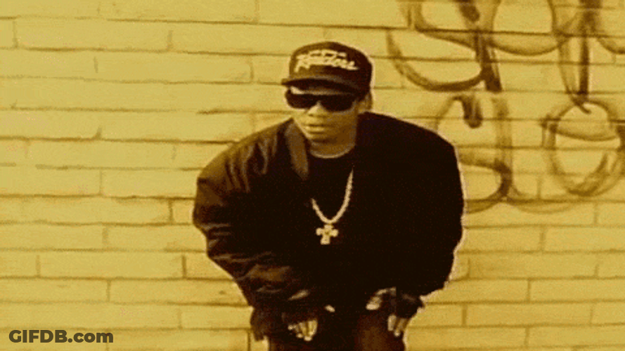 Rapper Eazy-E 90S Gangsta GIF