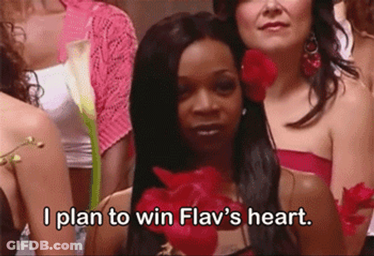 Rapper Flavor Flav On Flavor Of Love GIF