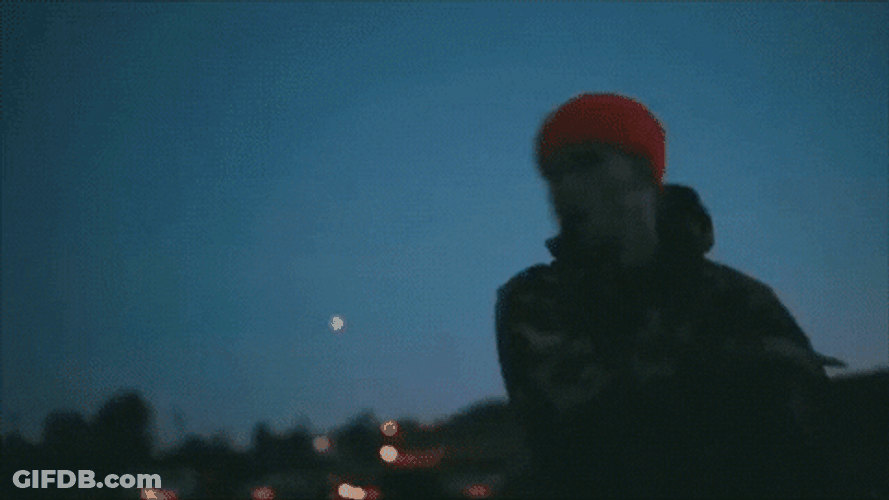 Rapper Gizmo Night Glitch GIF
