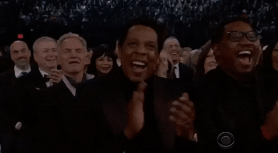 Rapper Jay-Z Clapping GIF