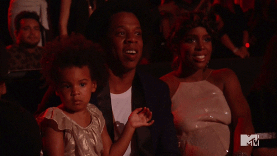 Rapper Jay-Z Family GIF