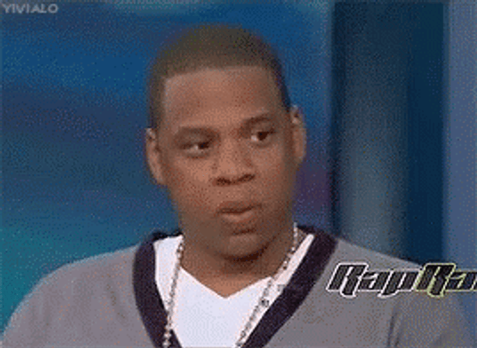 Rapper Jay-Z Serious GIF