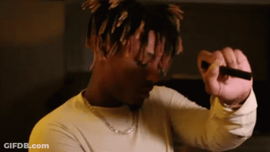 Rapper Juice WRLD Go MV GIF