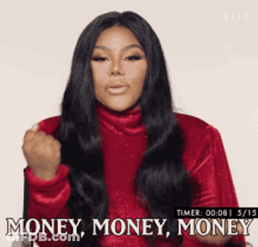 Rapper Lil Kim Money Money Money GIF