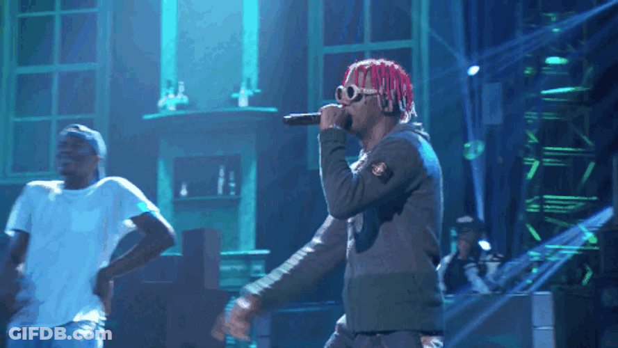 Rapper Lil Yachty BET Awards GIF
