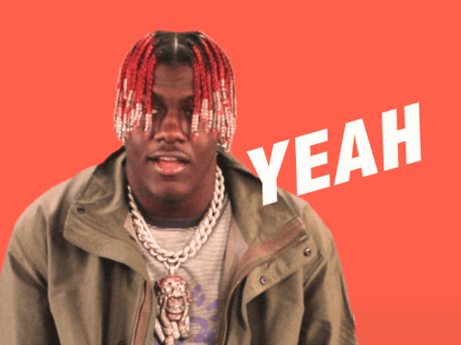 Rapper Lil Yachty Happy Then Sad Mood Change GIF
