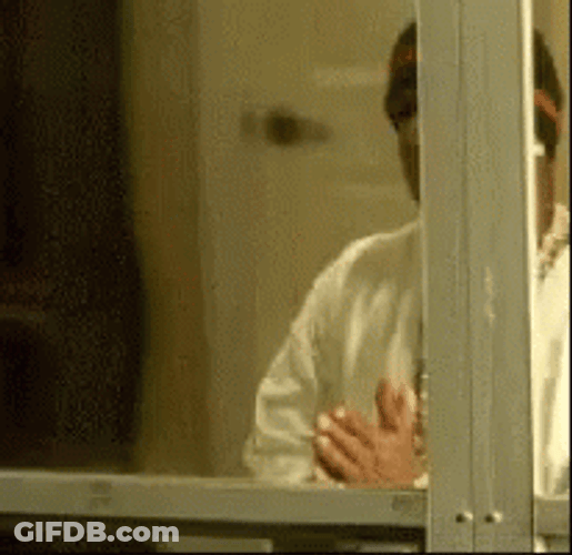 Rapper Lurking In The Window GIF