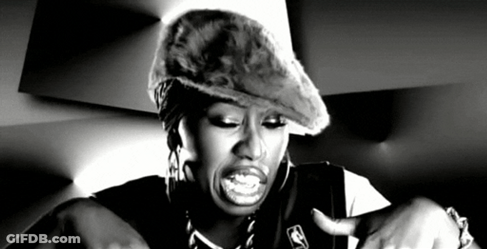 Rapper Missy Elliott Work It GIF