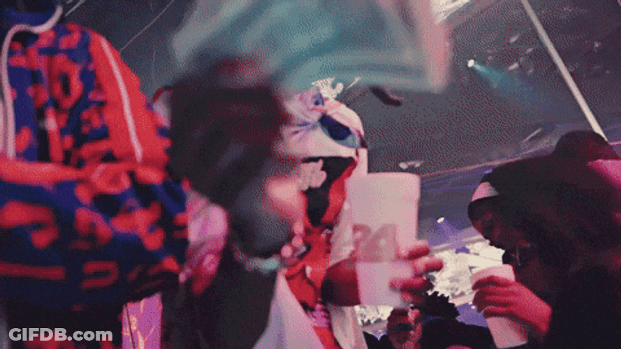 Rapper Money Flying GIF