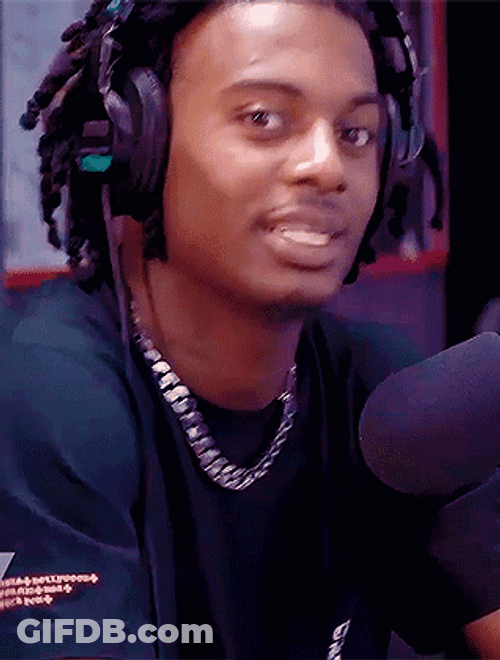 Rapper Playboi Carti Interview GIF