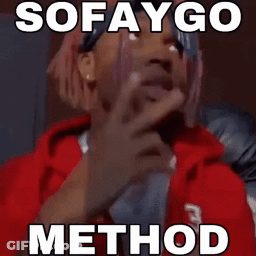 Rapper Sofaygo Hyper Singing Method GIF
