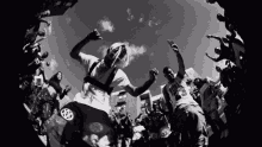 Rappers Fish Eye Dancing GIF