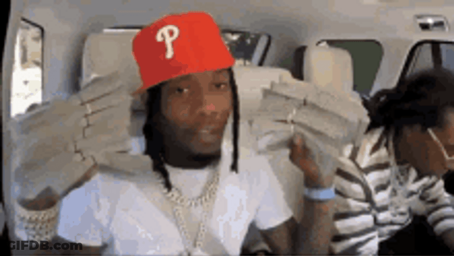 Rappers Holding A Lot Of Cash GIF