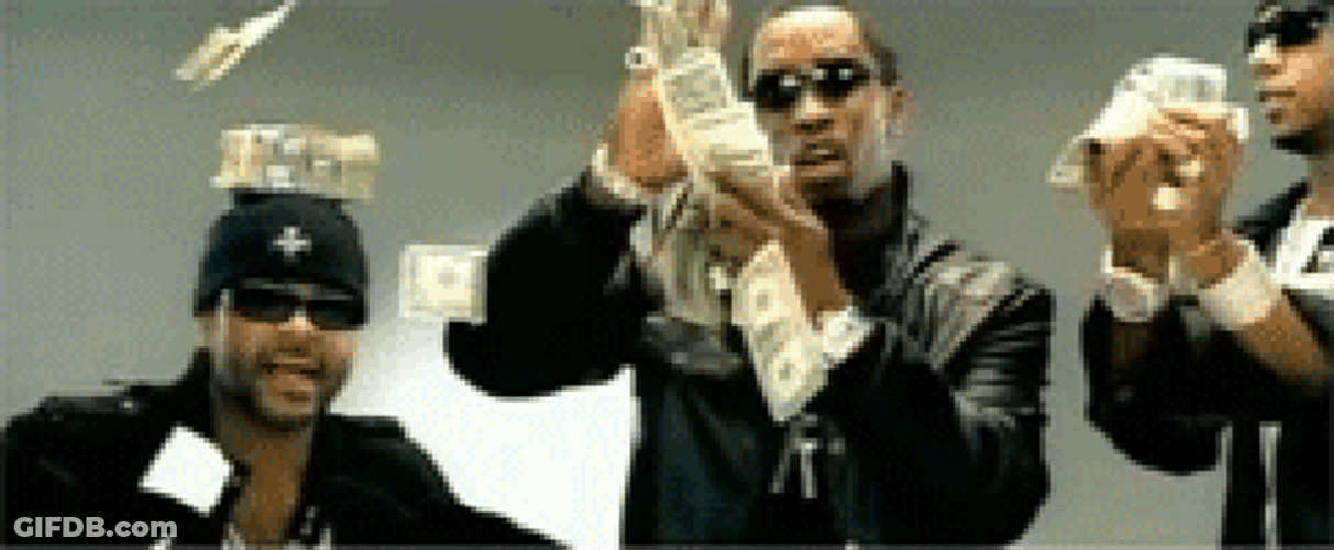Rappers Holding Money Cha Ching GIF
