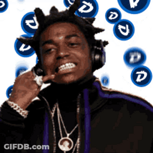 Rappers Kodak Black Teeth Showing GIF
