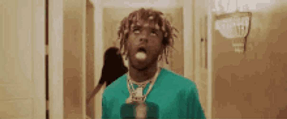 Rappers Lil Uzi Tongue Out GIF