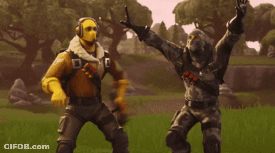 Raptor L Dance Fortnite GIF
