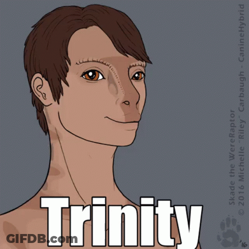 Raptor Named Trinity GIF
