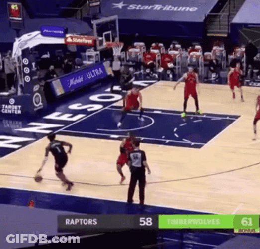 Raptors Poster Dunk GIF