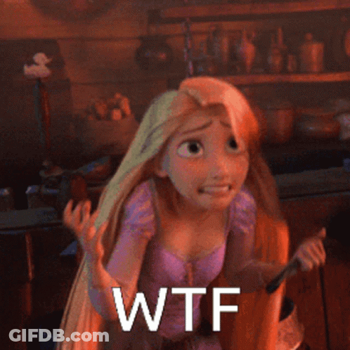 Rapunzel Brushing Hair Wtf GIF