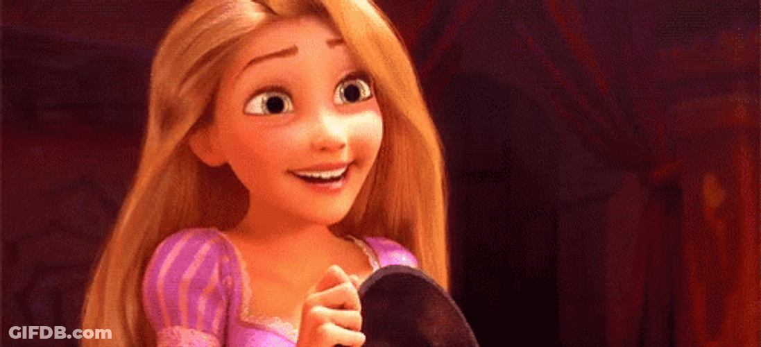 Rapunzel Feeling Overwhelmed GIF