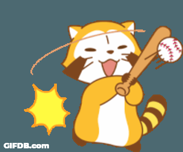Rascal Raccoon Sticker GIF