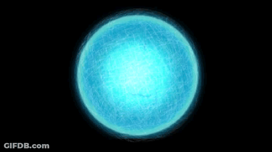 Rasengan Art Fan Made Glistening GIF
