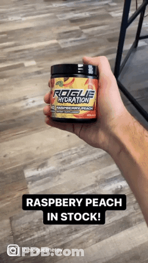 Raspberry Peach In Stock GIF