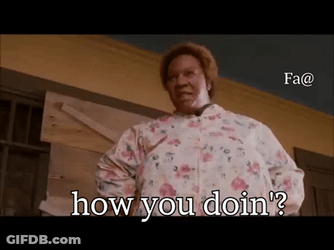 Rasputia Asking How You Doing GIF