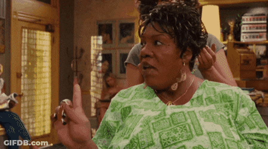 Rasputia Engaging In Parlor Gossips GIF