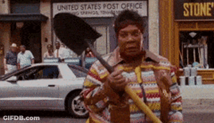 Rasputia Kicked But Hitting Back GIF