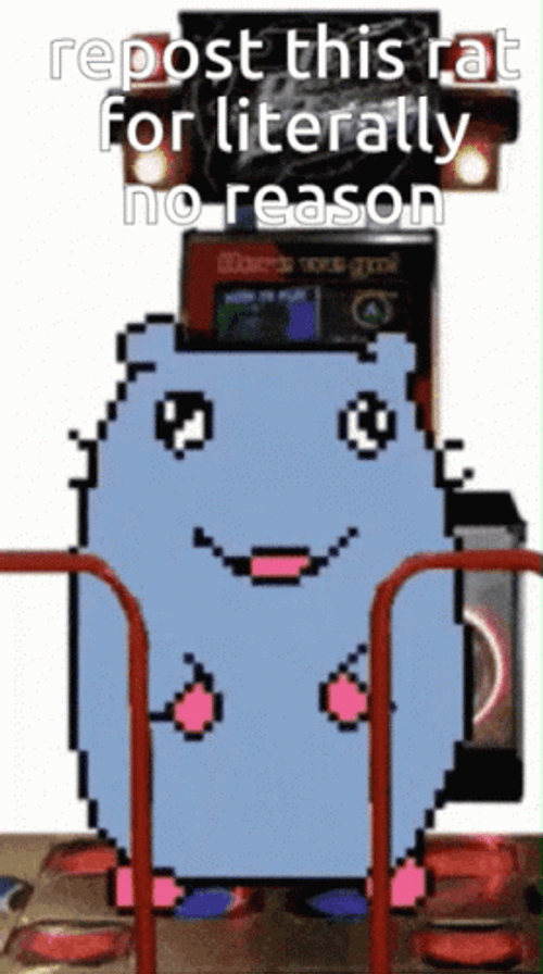 Rat Dancing Excited For Pizza GIF