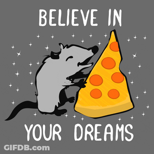 Rat Showering Follow Your Dreams GIF