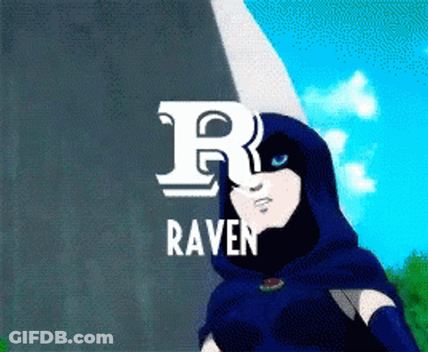 Raven Dark Power GIF