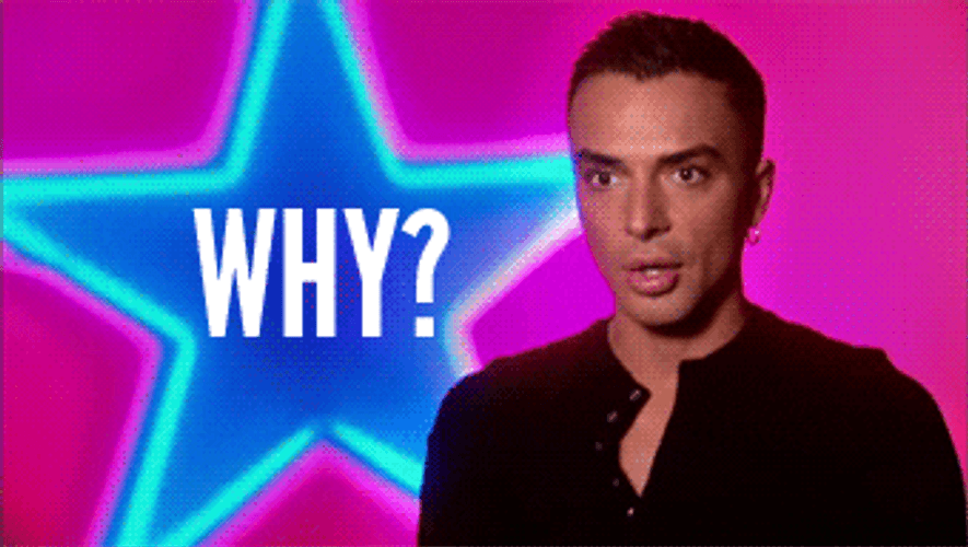 Raven Saying Why GIF