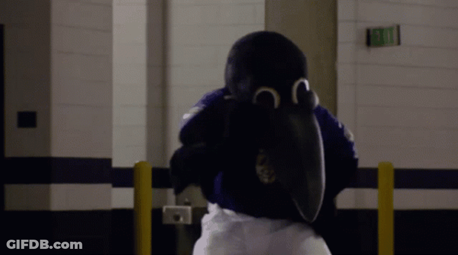 Ravens Dancing Mascot GIF