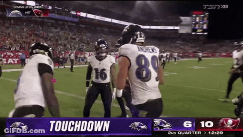 Ravens Leading Buccaneers 6 To 10 On TSN GIF