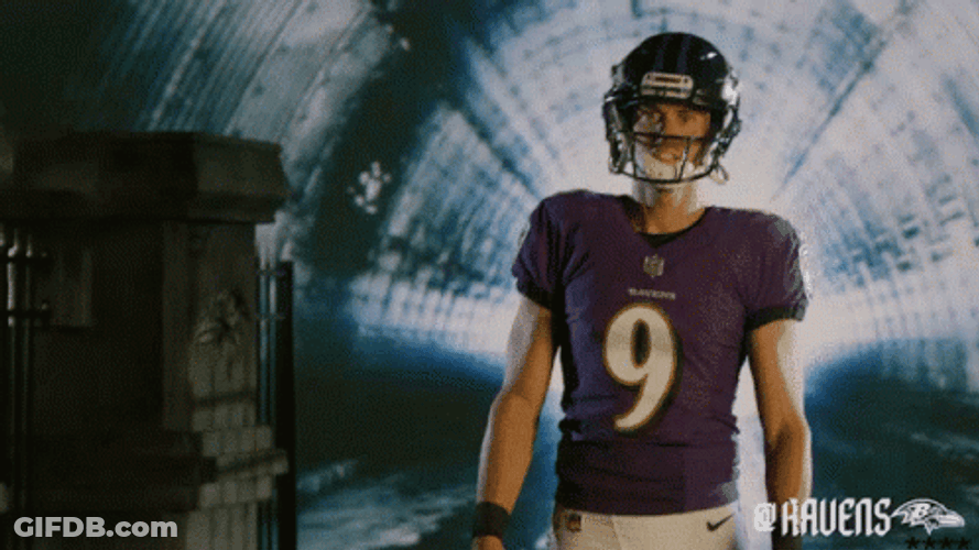 Ravens Number 9 GIF