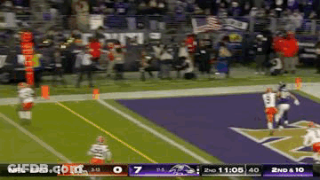 Ravens Vs Browns Football Game GIF