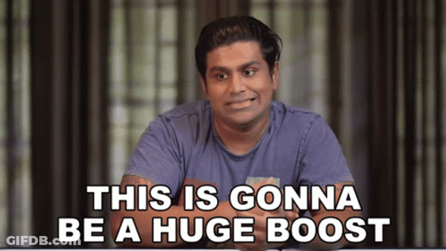 Ravichandran This Is Gonna Be A Huge Boost GIF